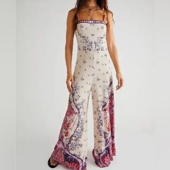 Free People Pants - Free People Astrid Jumpsuit NWOT Size L/NWT Size XL